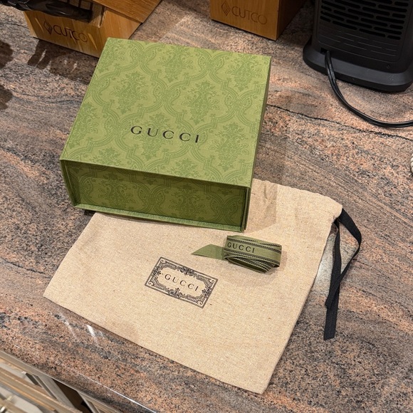 Gucci Other - Gucci Box, Dust Bag & Ribbon